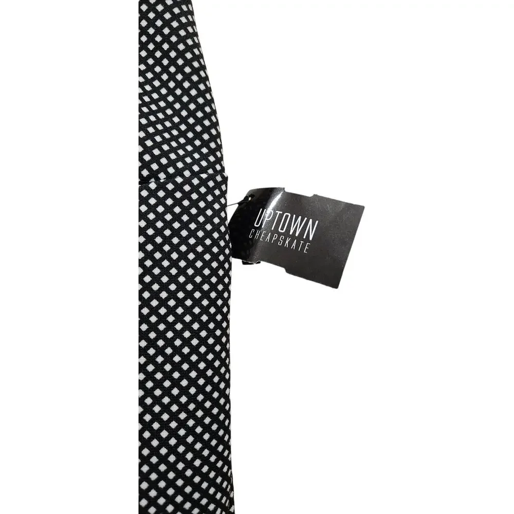 Michael Kors NWT Womens Black White Polka Dot Lined Skirt Sz L - Picture 5 of 10